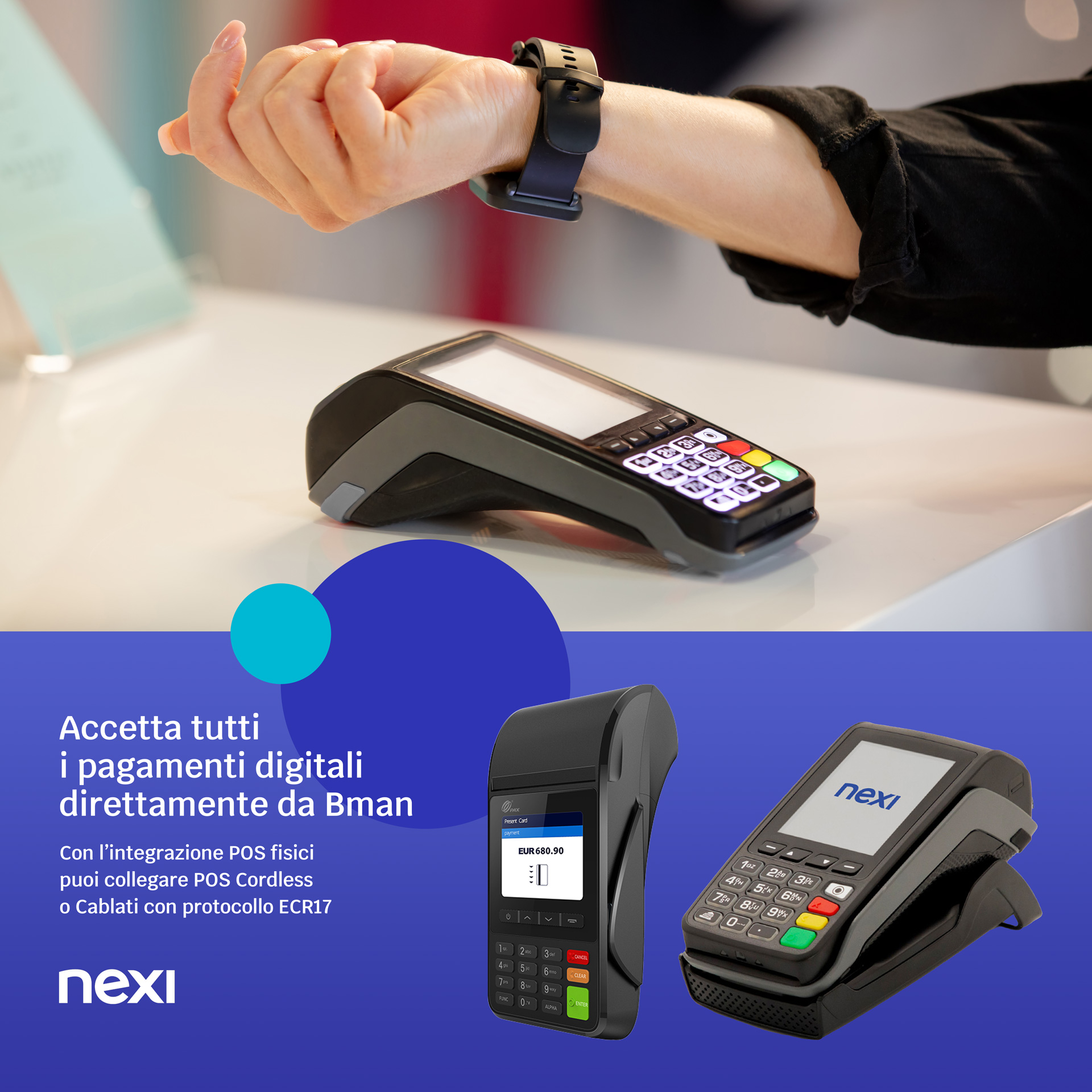 integrazione POS fisico con gestionale per retail